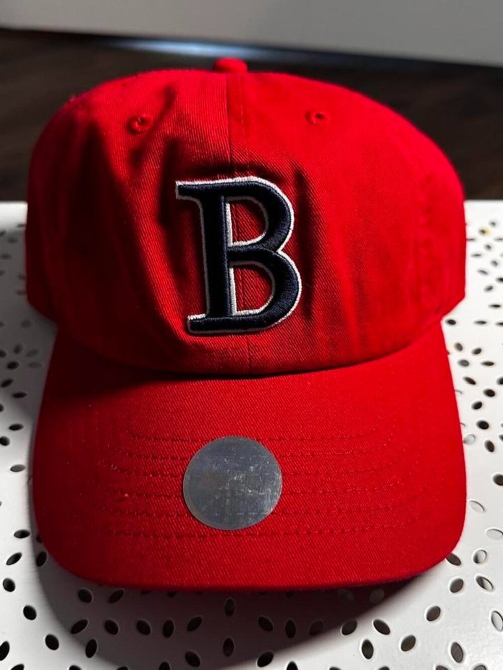 RED BOSTON RED SOX BASEBALL CAP Bay State Apparel